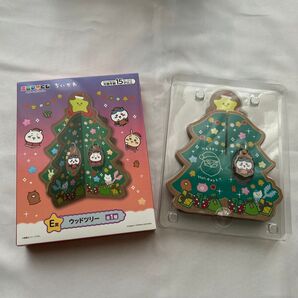 ちいかわエニマイくじ E賞 ウッドツリー ラスト賞 スノードーム E賞キャンドル プレート