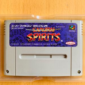 スーパーファミコン ソフト SAMURAI SPIRITS