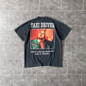 Taxi driver タクシードライバー S/S movie Tシャツ フェードブラック L