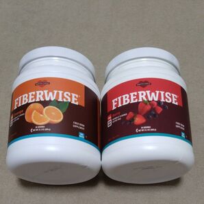 メラルーカ Melaleuca ファイバーワイズ シトラスオレンジフレーバー・ベリーフレーバー 糖類無添加 植物繊維加工食品 2個