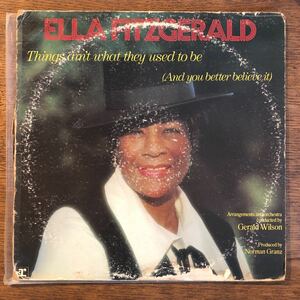 ELLA FITZGERALD エラフィッツジェラルド things ain't what they used to be オルガンバー