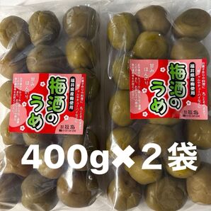 福井県産梅使用 梅酒のうめ 400g入りを2袋