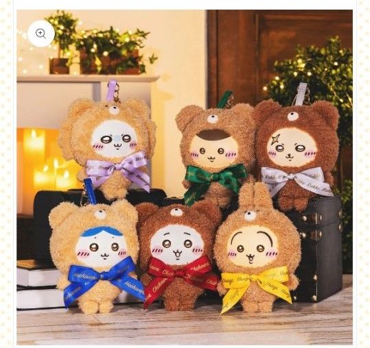 ちいかわ Kiramekko Teddy Bear 6種 コンプリートボックス｜Yahoo