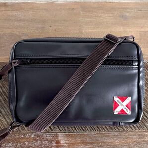 【LUGGAGE LABEL】ラゲッジレーベル /ライナーショルダーバッグ/赤バッテン