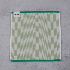 CREO STORE,WITH OR WITHOUT,CHECK HAND TOWEL/チェックハンドタオルグリーン系