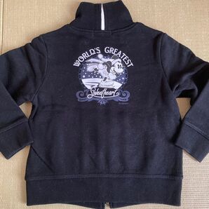 COMME CA DE MODE コムサデモード Disney ミッキーマウス スケート柄 フルジップスウェット 100cm