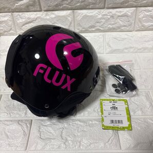 未使用!FLUX(フラックス) スノーボード スキー ヘルメット キッズ