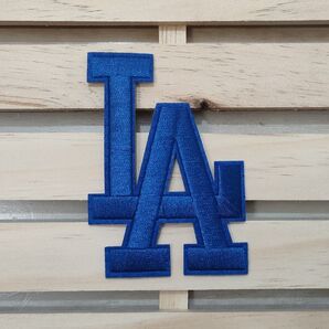 【MLB★PATCH】ロサンゼルスドジャース★アイロンワッペン/パターンB青大<1枚>!<大谷翔平><山本由伸><推しクーポン>