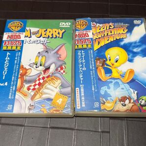 お値下げ可!トムとジェリー トゥイーティー DVD 2個セット