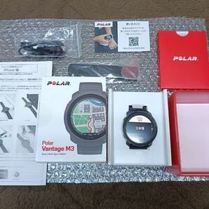 GPSランニングウォッチ POLAR Vantage M3 ナイトブラック フルセット
