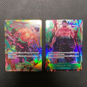 ワンピースカード ゾロ SEC ゾロシークレット パラレル 双璧の覇者 OP06-118