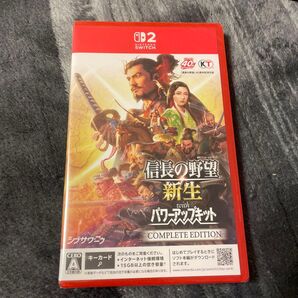 新品未使用 信長の野望 新生 with パワーアップキット COMPLETE EDITION Switch2