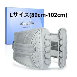 腰痛ベルト 腰痛 コルセット 骨盤ベルト 腰 サポーター 猫背矯正 Lサイズ