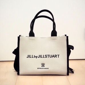JILL by JILL STUART サイドリボンニットトート