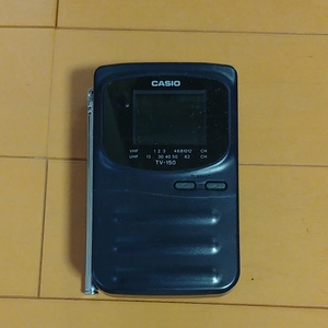 ポケット テレビ CASIO TV-150 地デジ未対応