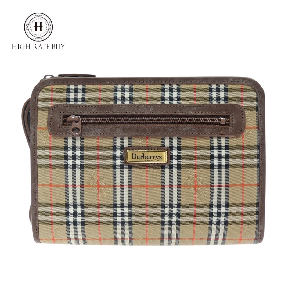 タグ付き❗BURBERRY バーバリー セカンドバック ポーチ ヴィンテージ❤ Yahoo!オークション -「バーバリー バッグ」(セカンドバッグ) (かばん