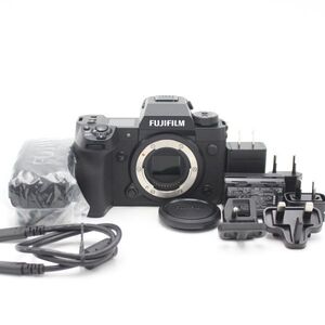 ショット数836枚!■ほぼ新品■ FUJIFILM 富士フイルム ミラーレス一眼デジタルカメラ X-H2 ボディ ブラック ♯90014