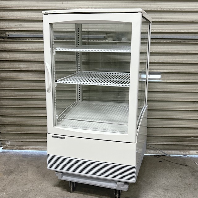 【中古】Panasonic/パナソニック 卓上型 四面ガラス式ショーケース 冷蔵