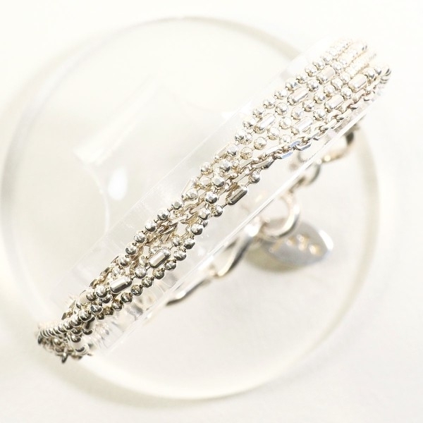 アガット シルバー ブレスレット 総重量約7.5g 約18cm 中古 美品 送料