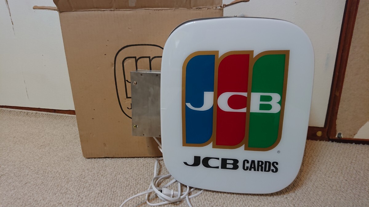 JCB CARDS retro двусторонний табличка стена установка 