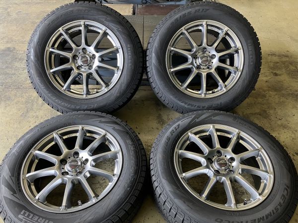 *1000 иен ~!! Schneider s tag 17 дюймовый 7J+48 114.3/5H Pirelli лёд asime Toriko 225/65R17 зимний SUV CX-8 CX-5 CR-V