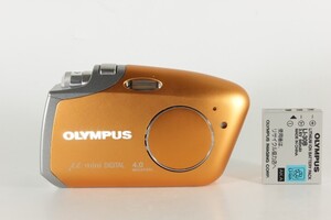 ★訳あり特価★ OLYMPUS オリンパス μ-mini DIGITAL オレンジ 559511860 ★★ #20784