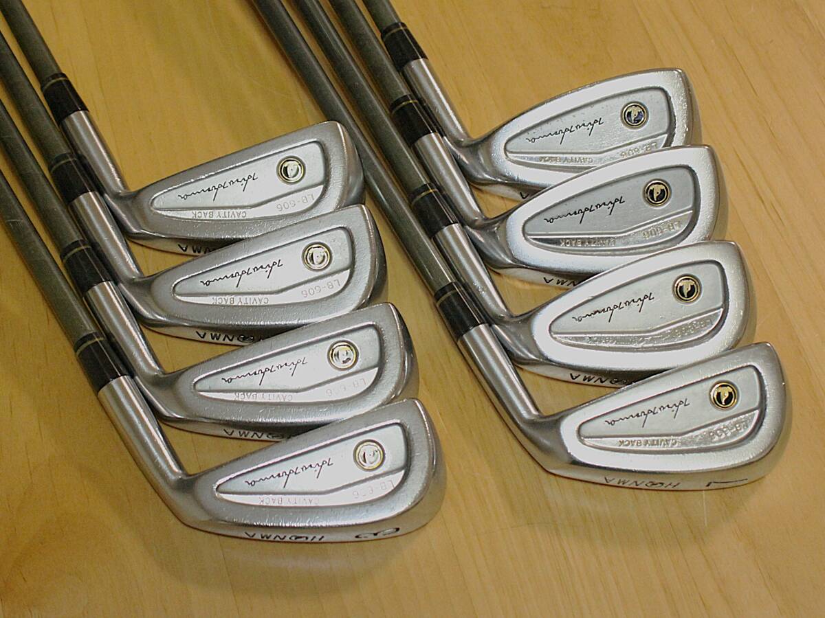  Honma LB-606 CAVITY BACK железный комплект #3.4.5.6.7.8.9.10(8шт.@)* Flex R-1
