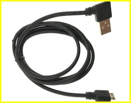 新品 L型接続 microUSBケーブル 1m 右向きL型 USBARL-MC/