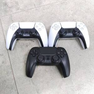 25品/A033851-1/KH6000/F011-626/ SONY WIRELESS CONTROLLER MODEL CFI-ZCT1J PS5 コントローラー 3点まとめ