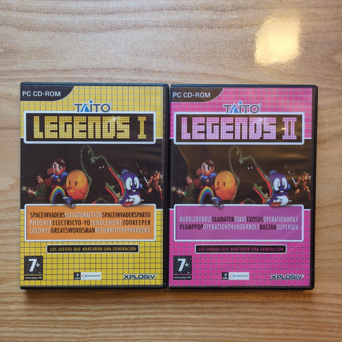 タイトーレジェンズ1+2 PC用海外版 TAITO Legends