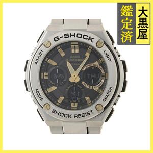 CASIO カシオ G-SHOCK GST-W110D-1A9JF SS/樹脂 クォーツ ブラック/ゴールド 男性用/Men's watches