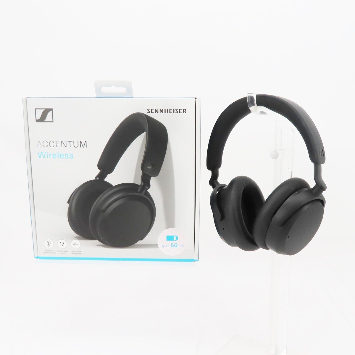 ���ySENNHEISER �[���n�C�U�[�zACCENTUM Wireless �w�b�h�z�� �u���b�N