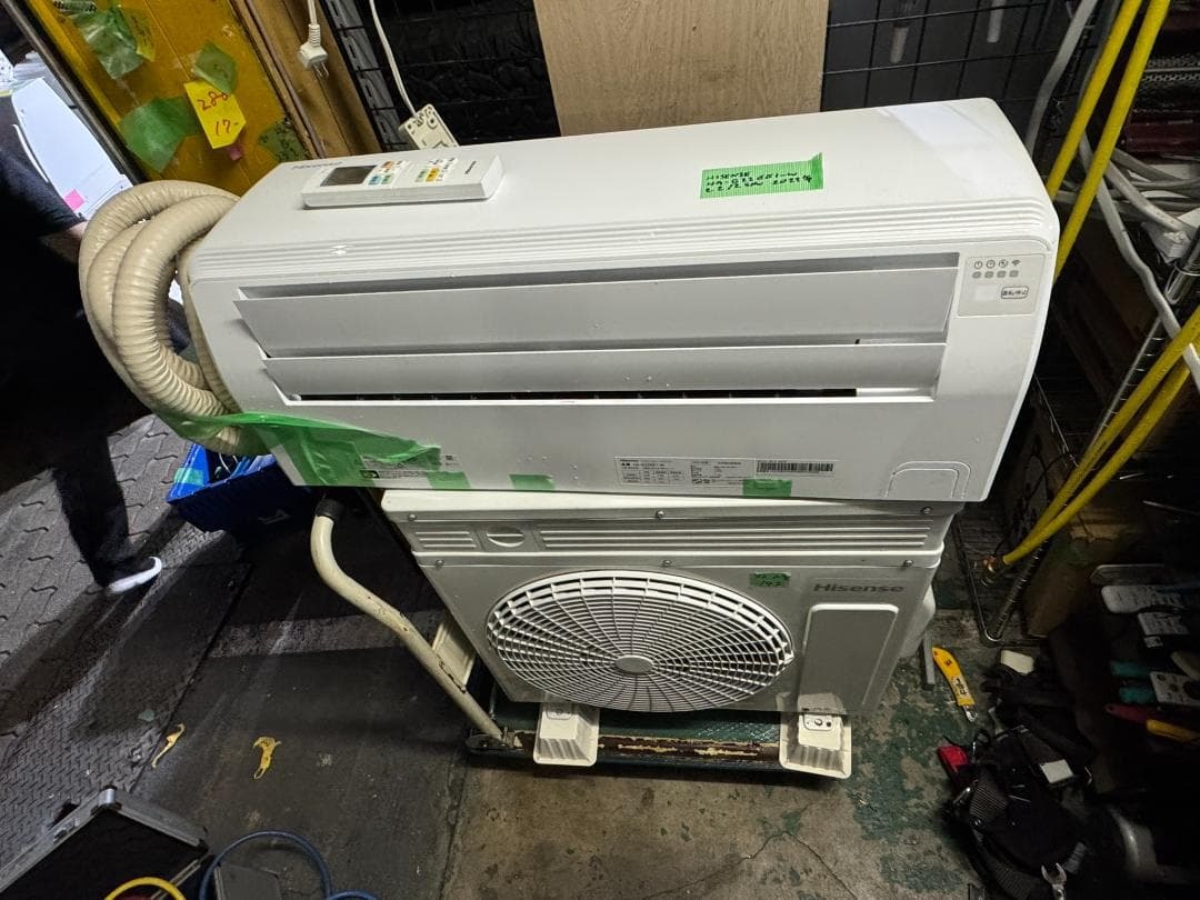 (4181W1)*HISENSE エアコン ハイセンセ　HA-G22EE1-W 