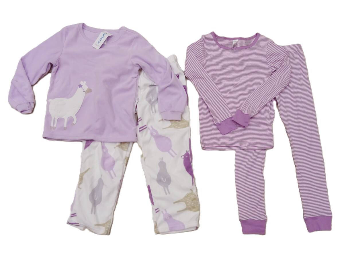 H325 新品 カーターズ carter's 女の子 キッズ パジャマ 部屋着 