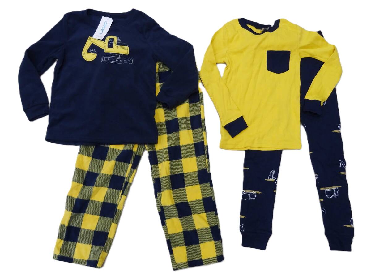 H322 新品 カーターズ carter's 男の子 パジャマ 部屋着 4点セッ