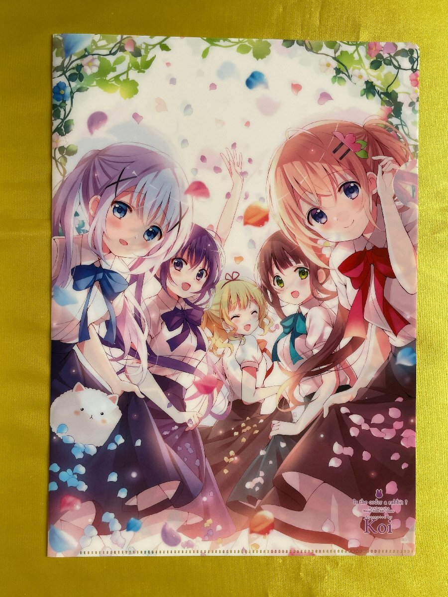 【ACF6185 】Koi ご注文はうさぎですか? カノ レイ チノ 【クリアフ
