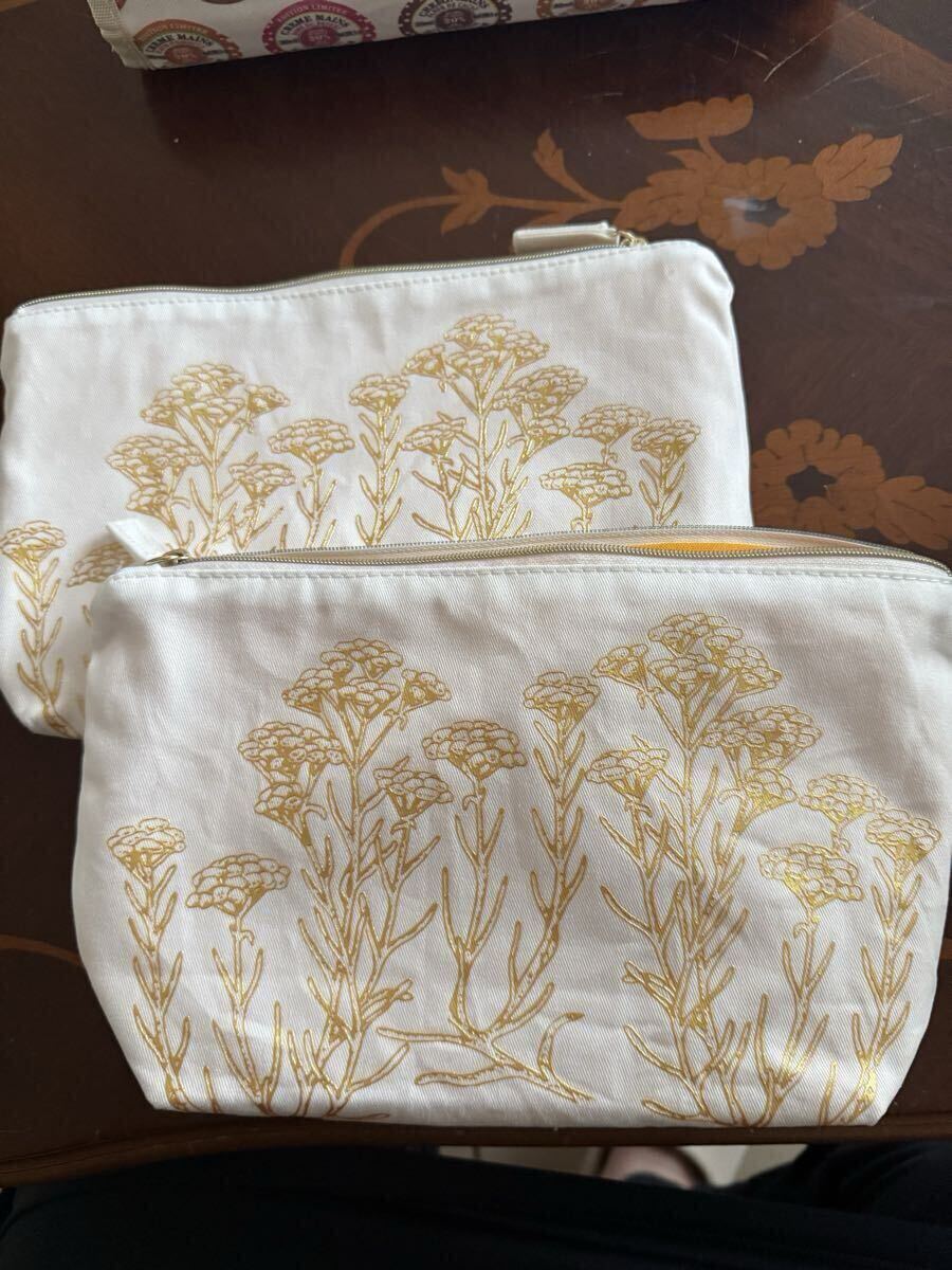 ロクシタン　鬼怒川温泉アメニティ ポーチ　2個セット　非売品 ノベルティ 未使用