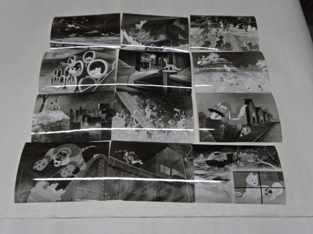 019 東映動画アニメスチール　原案：手塚治虫　「わんわん忠臣蔵」　39枚