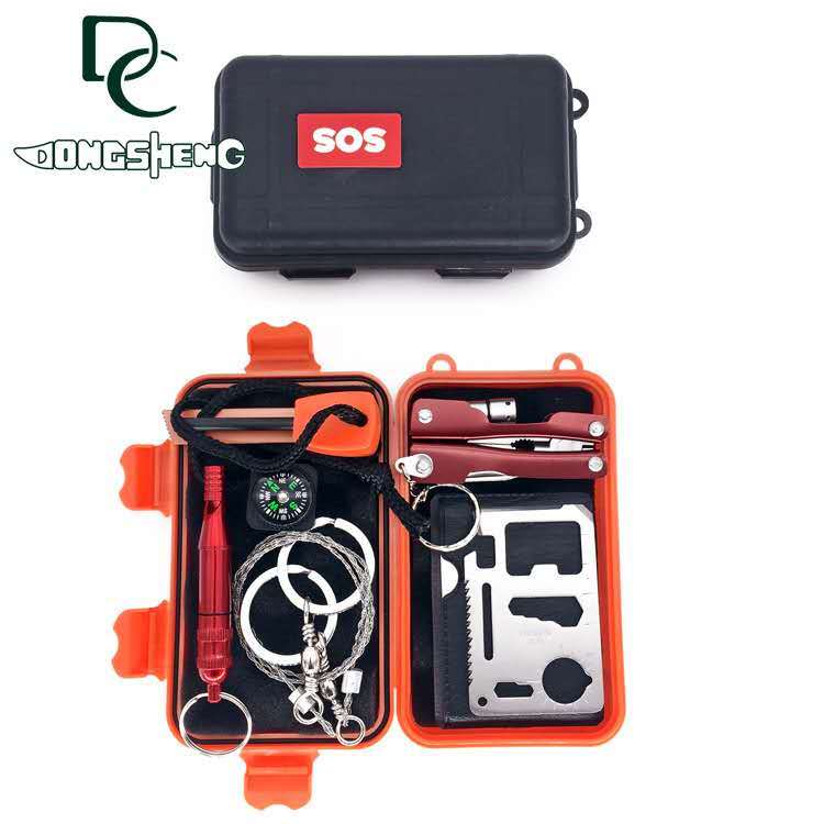 日本郵便　サバイバル 万能 ツール 6点セット 救急箱 道具 SOS 工具 ナイ