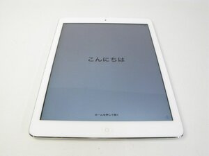 Wi-Fiモデル iPad Air Wi-Fi 16GB シルバー A1474 【no5439】