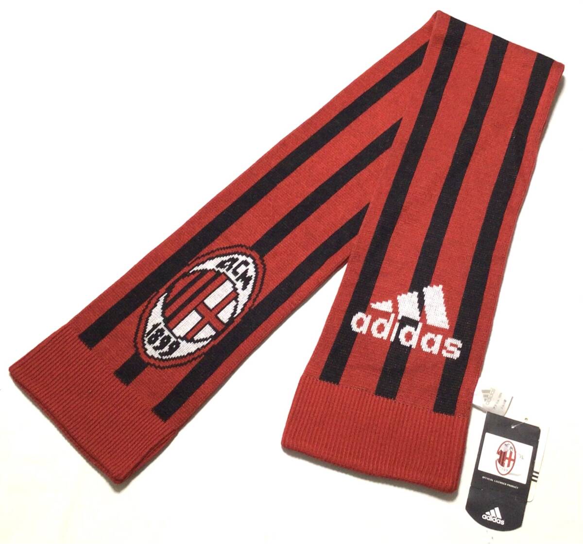未使用 adidas ACミラン マフラー 98 セリエA アディダス MILA