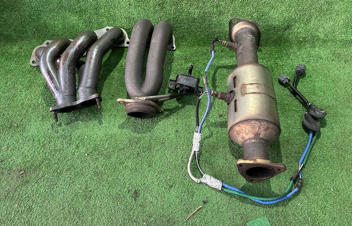  Honda Accord евро R поздняя версия CL7 EURO-R Mugen MUGEN выпускной коллектор катализатор разрядник Mugen катализатор нержавеющая сталь 