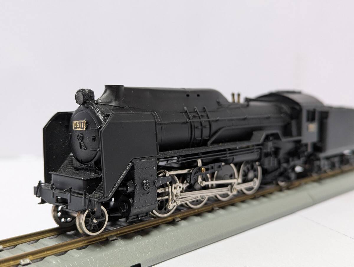 アダチ　D51半流　蒸気機関車