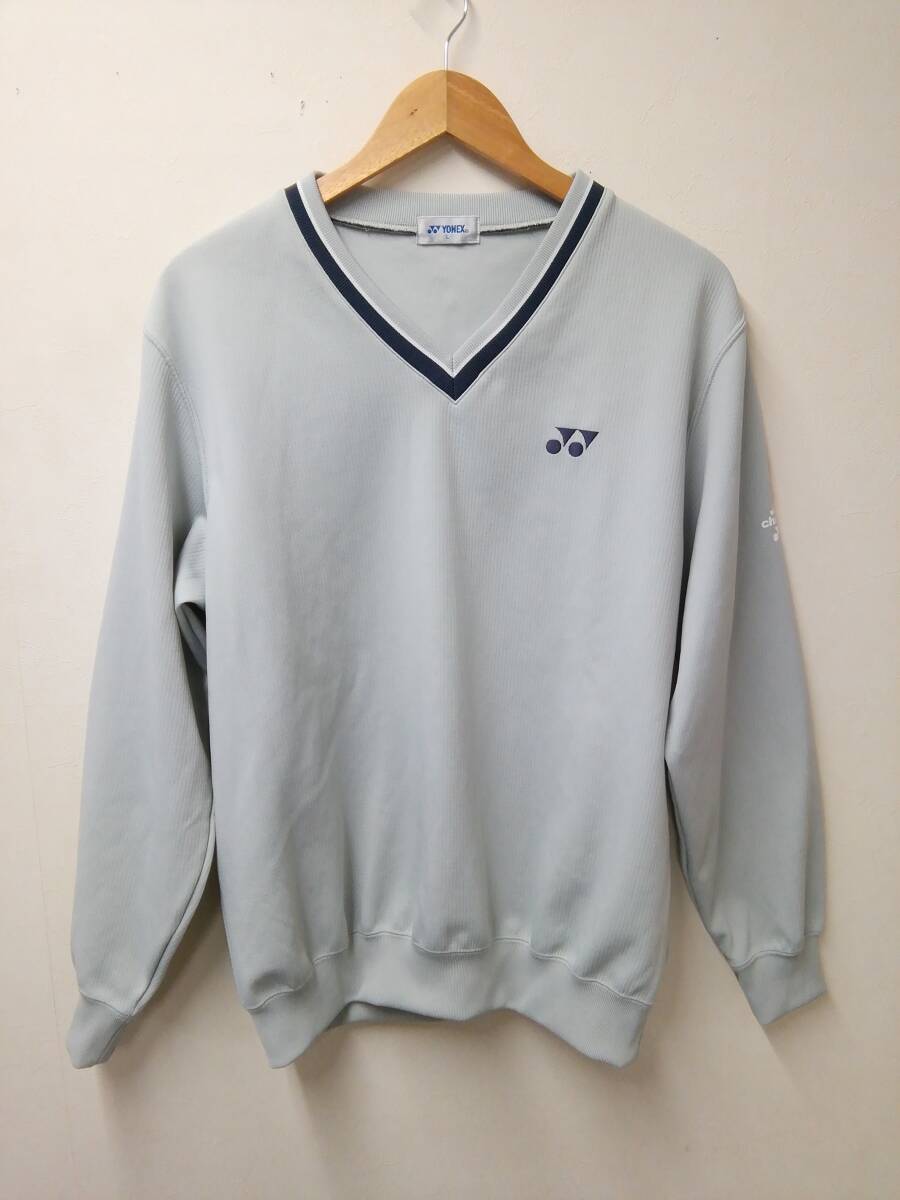 ★【古着】YONEX(ヨネックス)　トップス　トレーニングウェア　Vネック　長袖