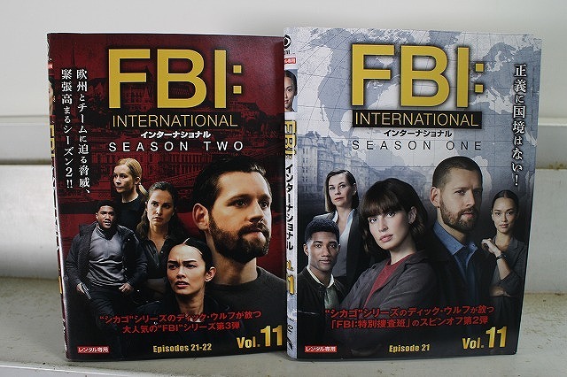 DVD FBI インターナショナル シーズン1〜2 全22巻 ※ケース無し発送 