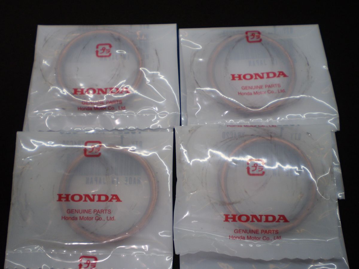 MC22 оригинальный прокладка глушителя x4 CBR250RR muffler прокладка MC23 Jade CB250F MC31 Hornet 250 MC17 CBR250R MC19 / mn5x4