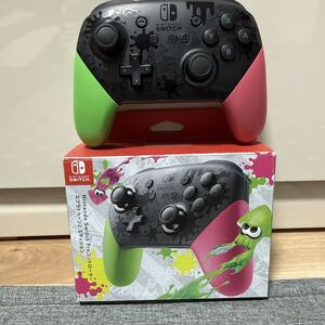スプラトゥーン2エディション Proコントローラー Nintendo Switch スプラトゥーン2 プロコン HAC-013 任天堂
