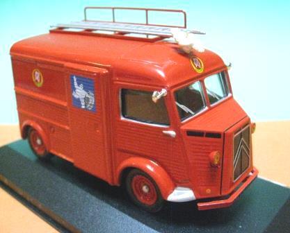1/43 Citroen H Michelin шина завод. пожарная машина 