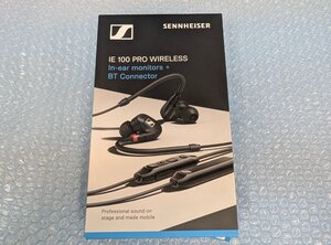 ◆イヤホン SENNHEISER ゼンハイザー ワイヤレスイヤホン IE 100 PRO wireless BLACK 未使用 未開封