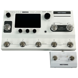 HOTONE AMPERO II STAGE マルチエフェクター AMPERO SWITCH + スイッチ付 音響機材 中古 N10704460